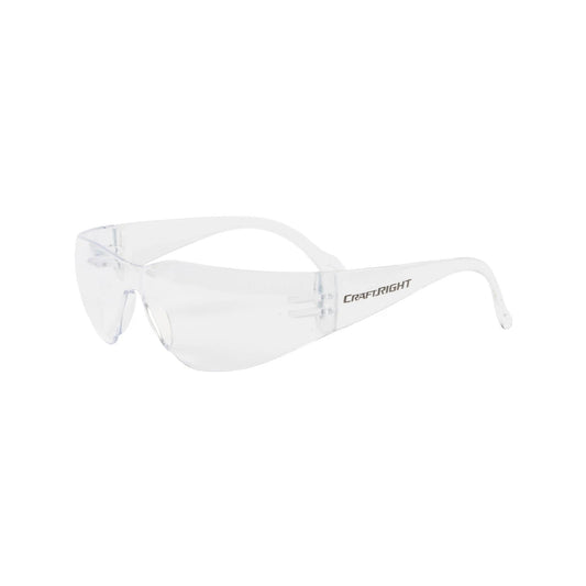 Craftright Junior Safety Glasses - UV Protection, Lightweight, AS/NZS 1337.1:2010 Compliant