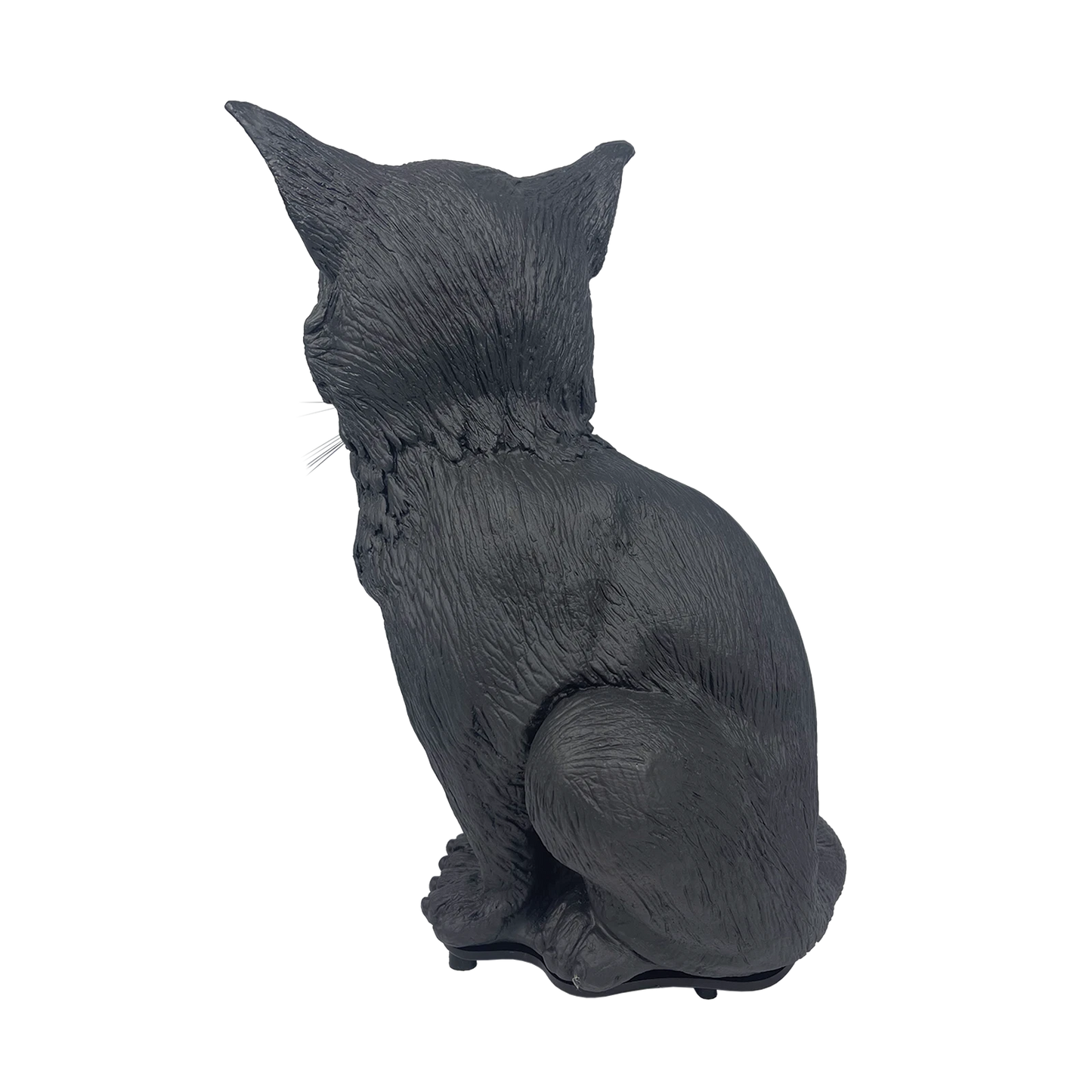 Galah Halloween Talking Black Cat 36cm with Light-Up Eyes & Sound Sensor