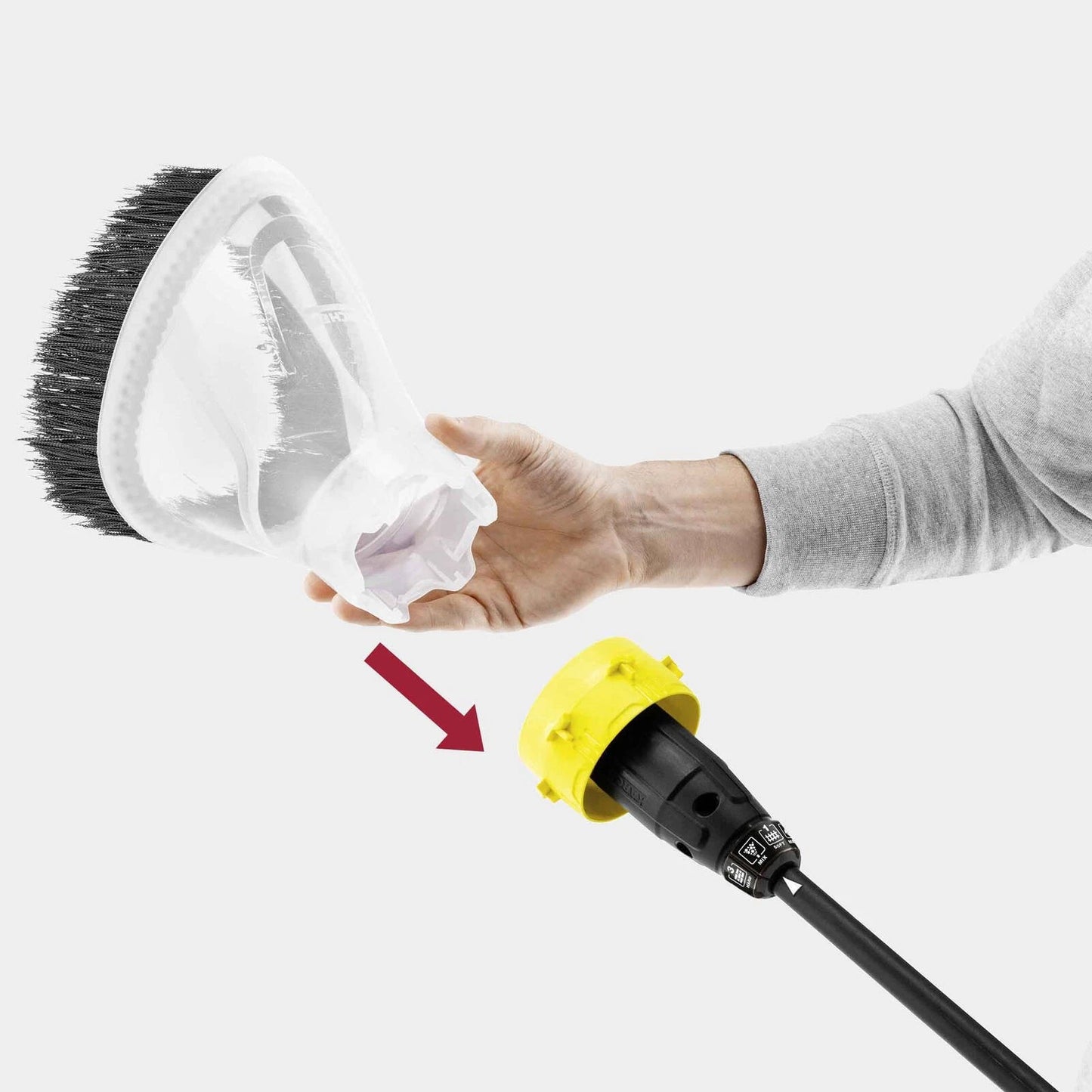 Kärcher Splash Guard for Pressure Washers K2-K7, Transparent Design, Operator Protection