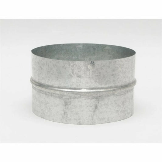 Pacific Air 150mm Galvanised Steel Duct Connector for Ventilation Systems