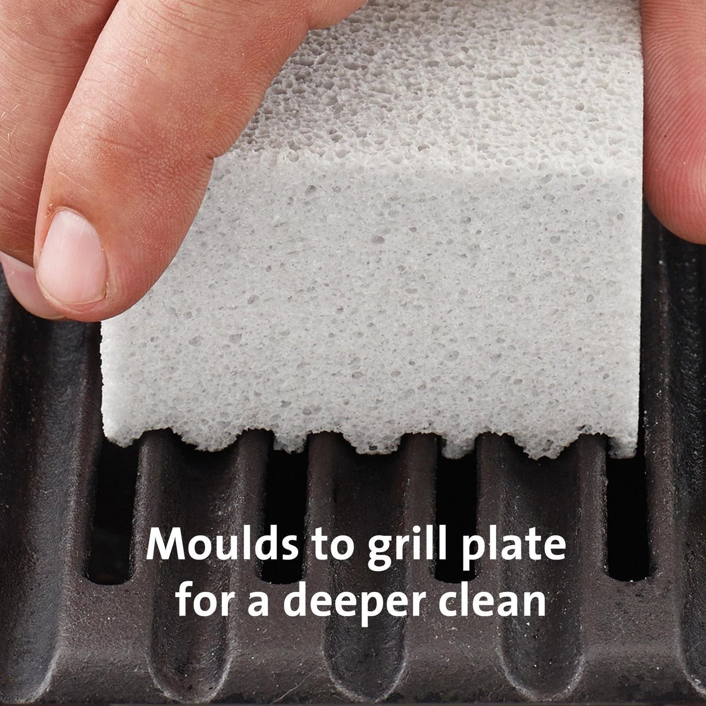 Jumbuck Grill Cleaning Block - Odourless, Non-Toxic, Eco-Friendly BBQ Cleaner