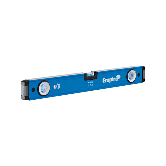Empire 600mm True Blue Trade Box Level, High Contrast Vials, 300° Viewing, Shock Absorbing