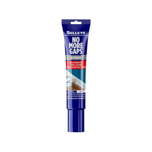 Selleys 150g White No More Gaps Multipurpose Gap Filler Tube, Paintable, Indoor/Outdoor