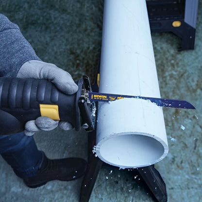 Irwin 8" 10TPI Bi-Metal Reciprocating Saw Blade 5 Pcs - Durable, Versatile Cutting