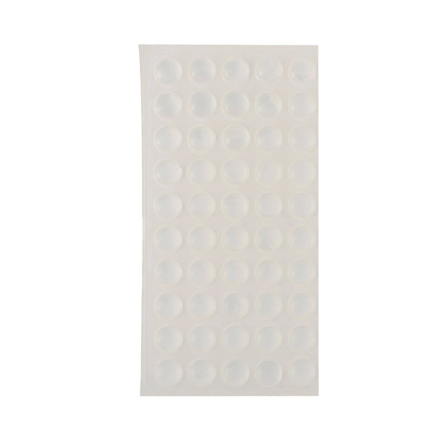 Taskmaster Silicone Door Buffer 9.5 x 3.8mm, 250 Pack, Self-Adhesive, Noise Reduction