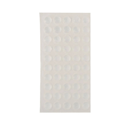 Taskmaster Silicone Door Buffer 9.5 x 3.8mm, 250 Pack, Self-Adhesive, Noise Reduction