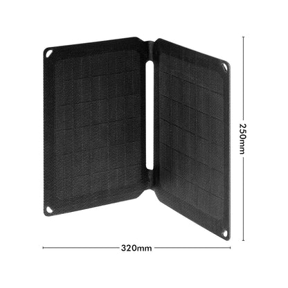 Arlec 10W Solar Charger with USB-A Port, ETFE Panel, Portable Outdoor Charging