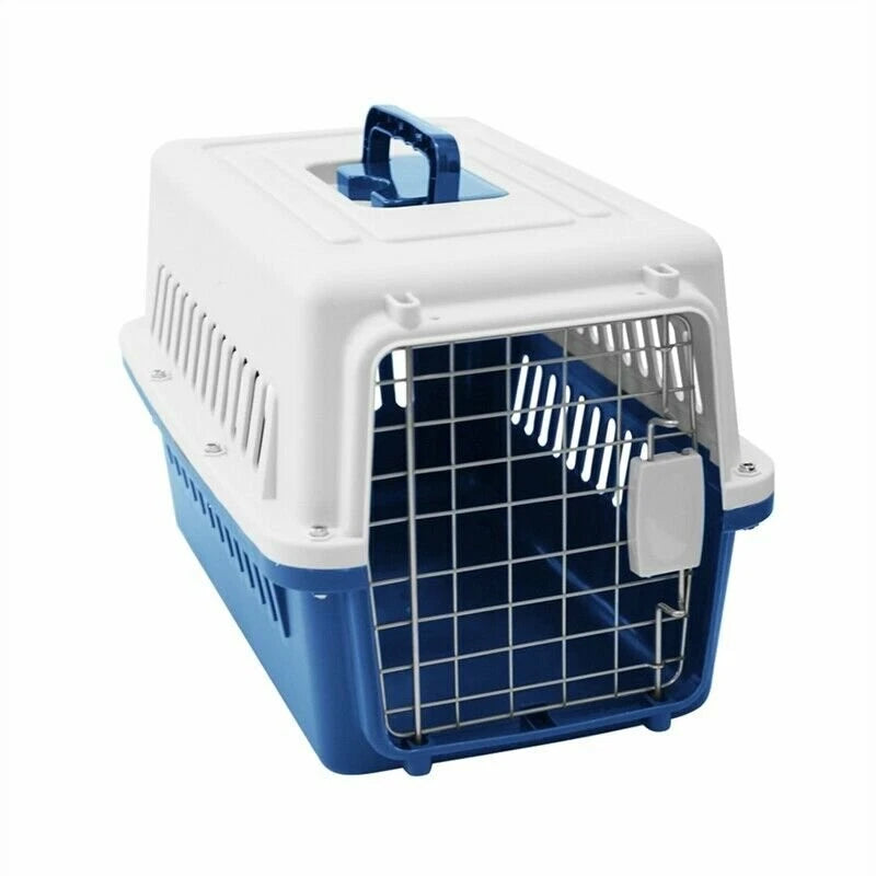 Lazypets Small Pet Carrier 484x318x303mm - Sturdy, Ventilated, Lightweight Design