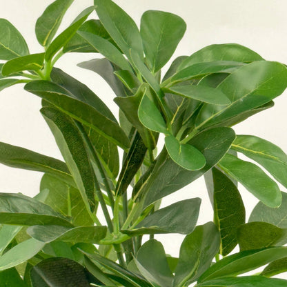 UN-REAL 52cm Artificial Umbrella Tree - Realistic, Maintenance-Free Indoor Decor