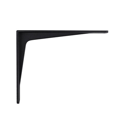 Carinya Black Heavy Duty 240x190mm Cast Aluminium Angle Bracket, 100kg Load Capacity