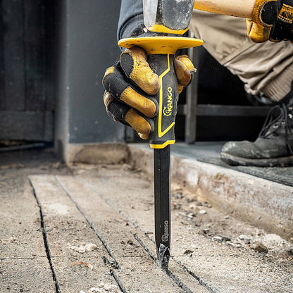 Kango 3mm Masonry Chisel, CR-V Steel, Ergonomic Handle, 45° Cutting Angle