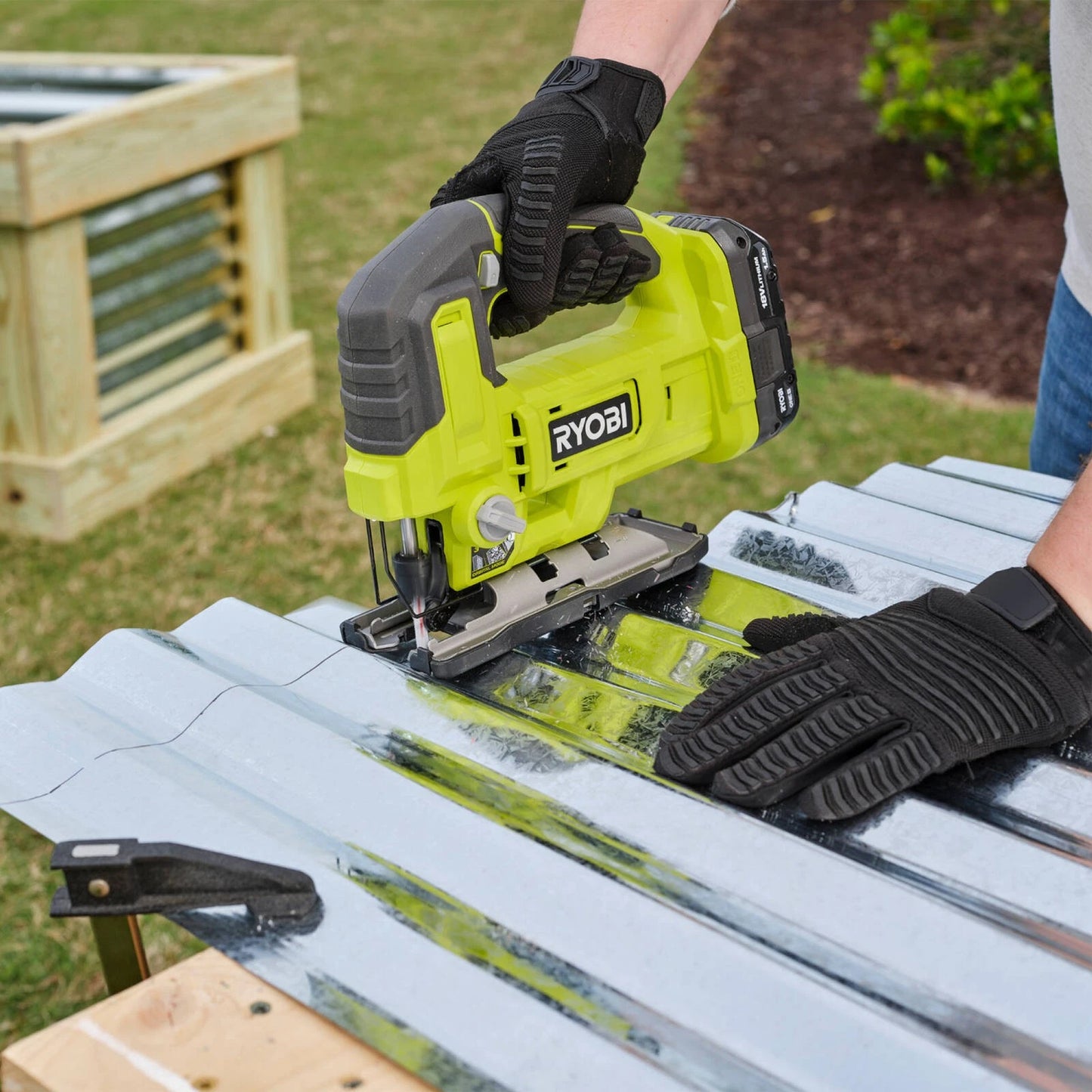 Ryobi 10 Piece Bi-Metal Jigsaw Blade Set for Metal & Plastic Cutting, Universal Fit