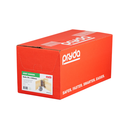 Pryda Joist Hanger for 50 x 220mm Timber, Australian Made, High Load Capacity, Easy Installation