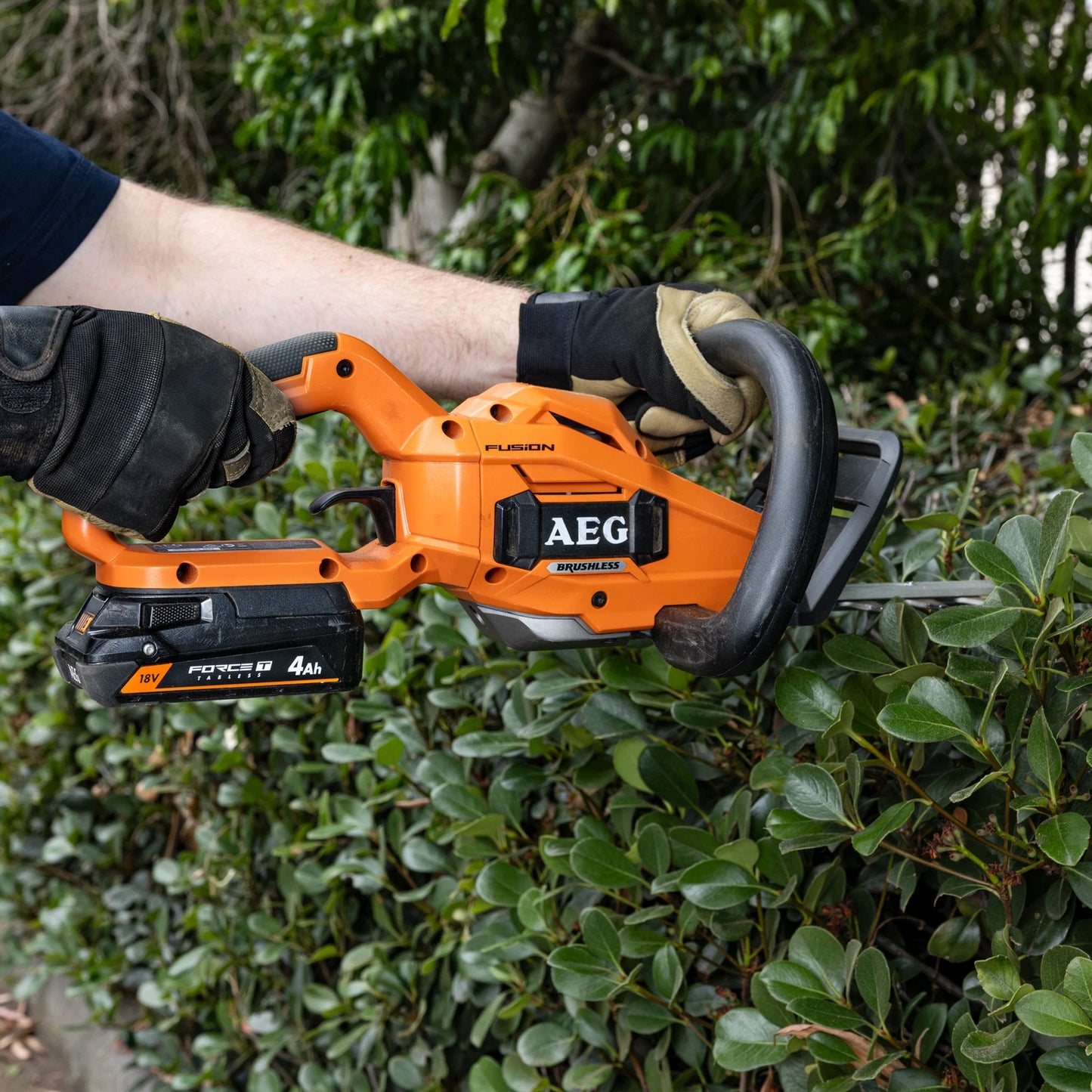 AEG 18V 4Ah Force Tabless Battery - High Power, Cooler Operation, Longer Runtime