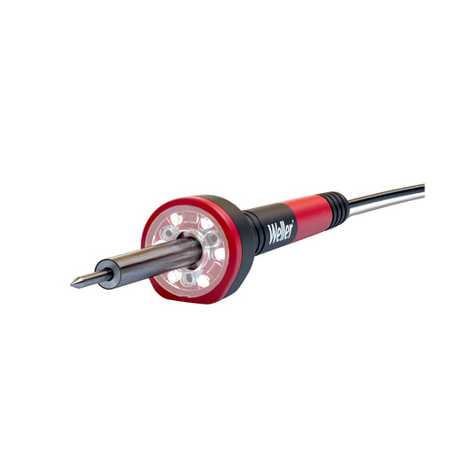 Weller 230V 30W Soldering Iron with LED Halo, Ergonomic Grip, Interchangeable Tips