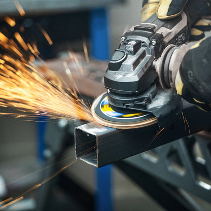 Kango 115mm 60G Ceramic Flap Disc for Metal Grinding with Self-Sharpening Properties