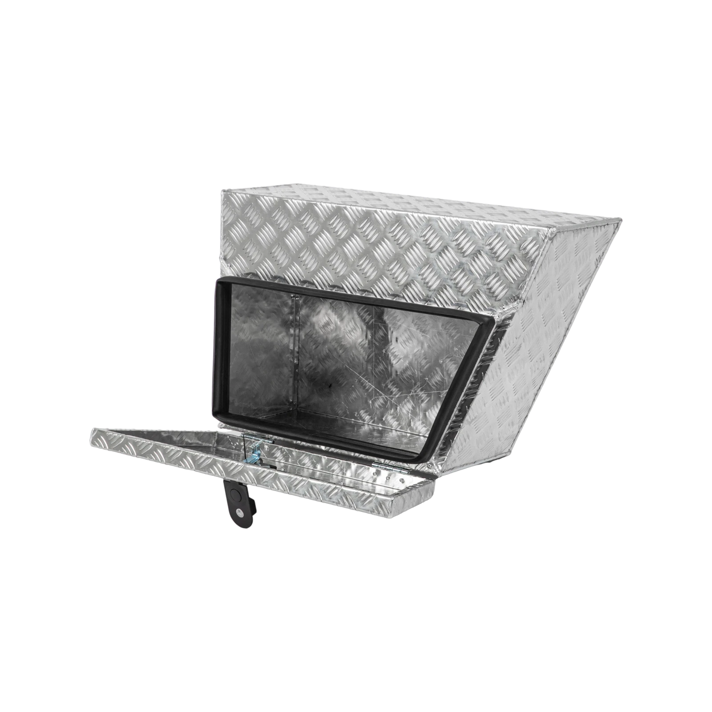 Rhino Aluminium Checkerplate Undertray Toolbox 700x430x250 Right Hand Lockable