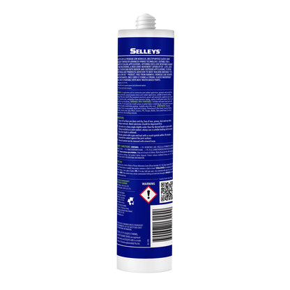 Selleys 300ml Black Flexible Sealant - Indoor/Outdoor, UV & Weather Resistant, Paintable