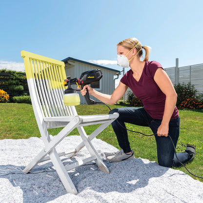 Wagner Flexio 575 Paint Sprayer, 630W, Adjustable Flow, i-Spray Nozzle, Indoor/Outdoor Use