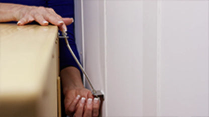 Dreambaby Child Safety Furniture Anchors, Easy Install, Earthquake Safe, Stainless Steel