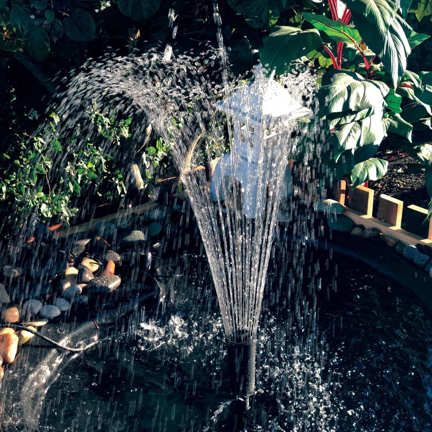 AQUAPRO Medium Fountain Kit with Versatile Nozzles & Easy Installation for AP1050/AP3000 Pumps