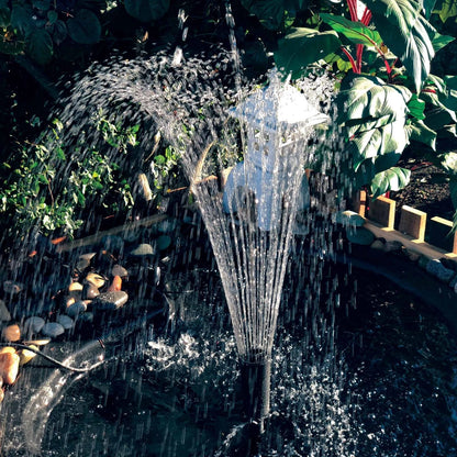 AQUAPRO Medium Fountain Kit with Versatile Nozzles & Easy Installation for AP1050/AP3000 Pumps