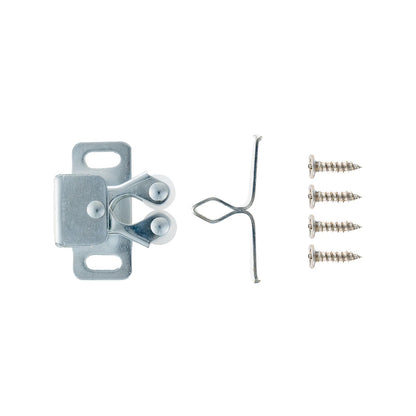 Taskmaster Zinc Double Roller Catch 4 Pack - Durable, Corrosion Resistant, Easy Install