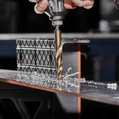 Kango Hypertorque™ 10mm Impact HSS Drill Bit, 135° Split Point, Titanium Coating