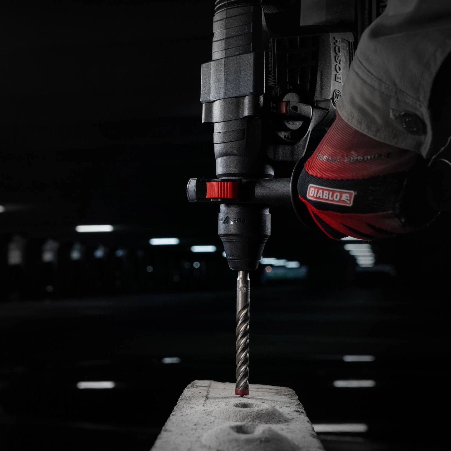 Diablo Rebar Demon SDS-Plus Hammer Drill Bit 8x215mm, 4-Cutter, Dura-Carbide, Long Life