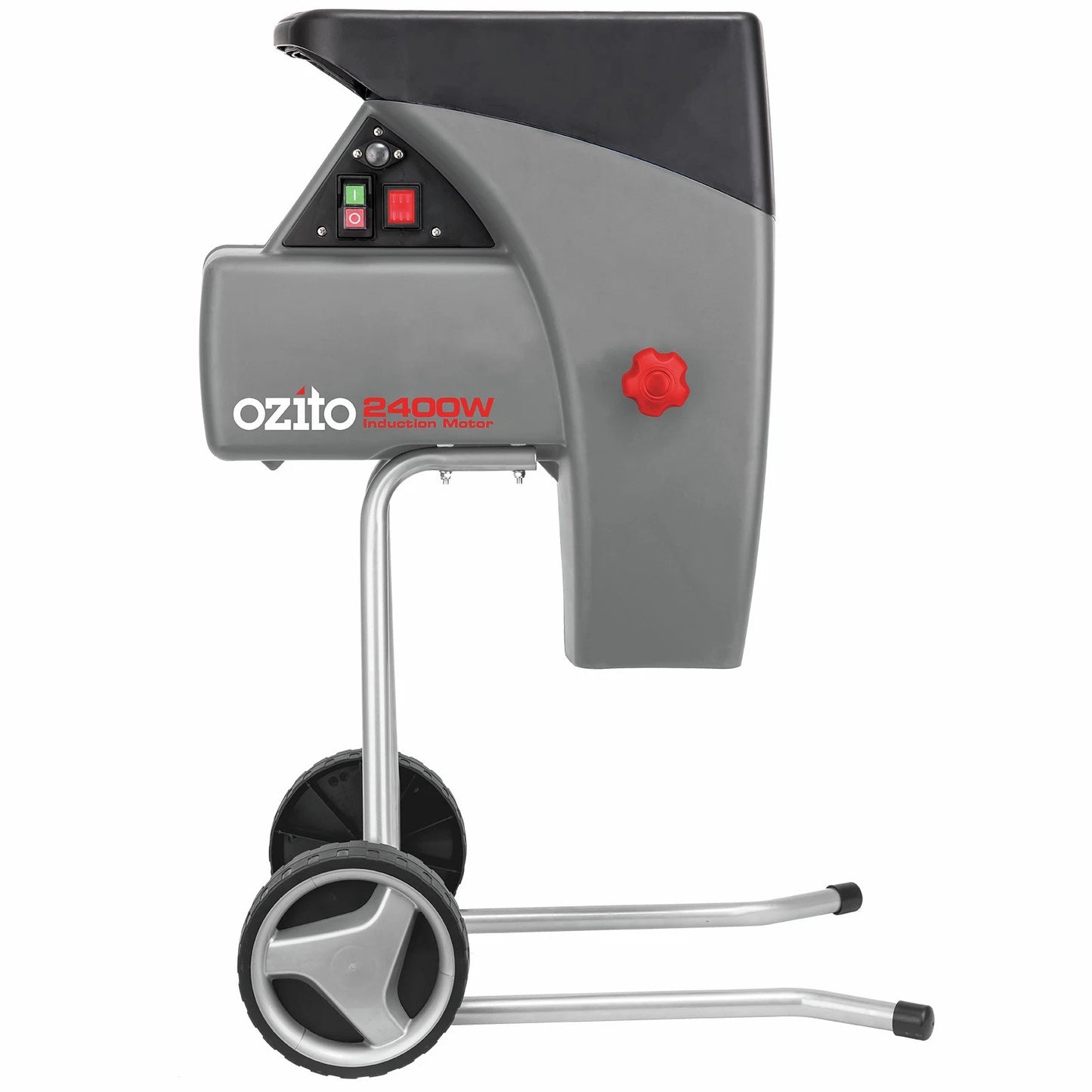 Ozito 2400W Silent Garden Shredder, 40mm Capacity, Self-Feeding, 93dB Noise Level
