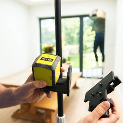 Ryobi Universal Laser Pole, Adjustable Height, Universal Compatibility, Quick Connect Bracket