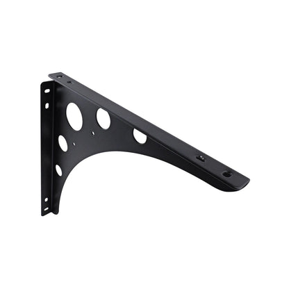 Carinya Black Euro Bracket 300x300mm, 100kg Load, Stylish & Durable Wall Mount