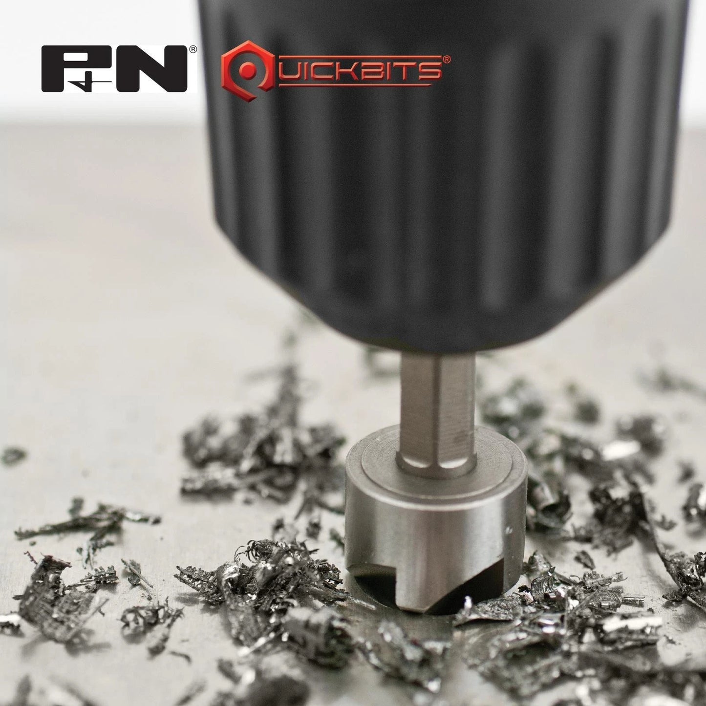 P&N 13mm Rosehead Countersink Bit, Carbon Alloy Steel, Quick-Change Compatible