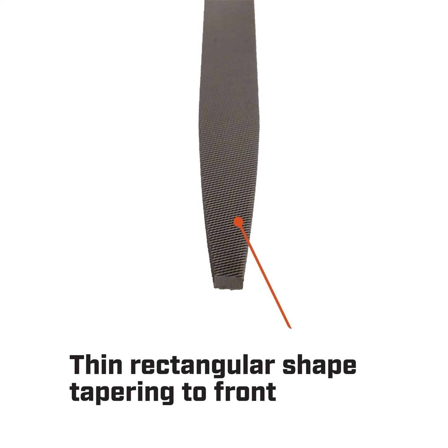 Crescent Nicholson 150mm/6" Warding Bastard File, Locksmith Tool, Dual-Sided, Comfortable Grip