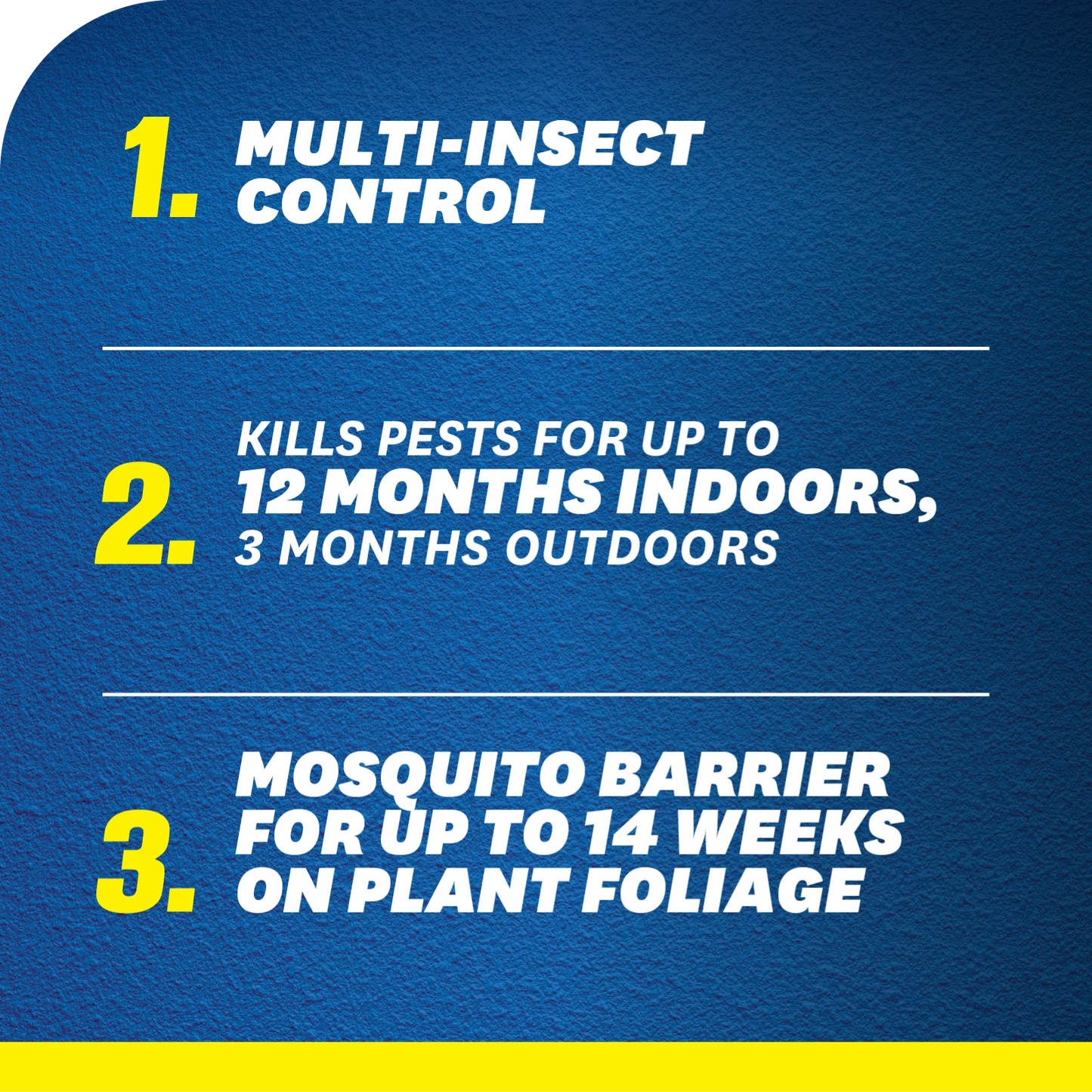 Yates 750ml Home Pest Control Spray - Long-Lasting Indoor/Outdoor Barrier, Targets Multiple Pests