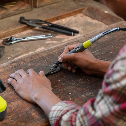 Ryobi 16 Piece Carving and Engraving Set with Burrs, Polishing Wheels, Grinding Stone