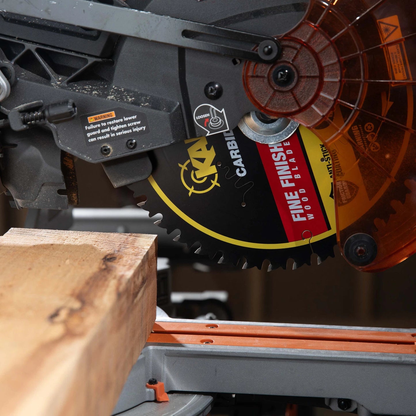 Kango 254mm 40T Mitre Saw Blade, Cobalt Teeth, Anti-Stick Coating, Thin Kerf Design