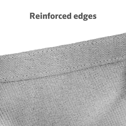 Coolaroo Rectangle Stone Shade Sail 5x3m - 95% UV Block, Cancer Council Endorsed