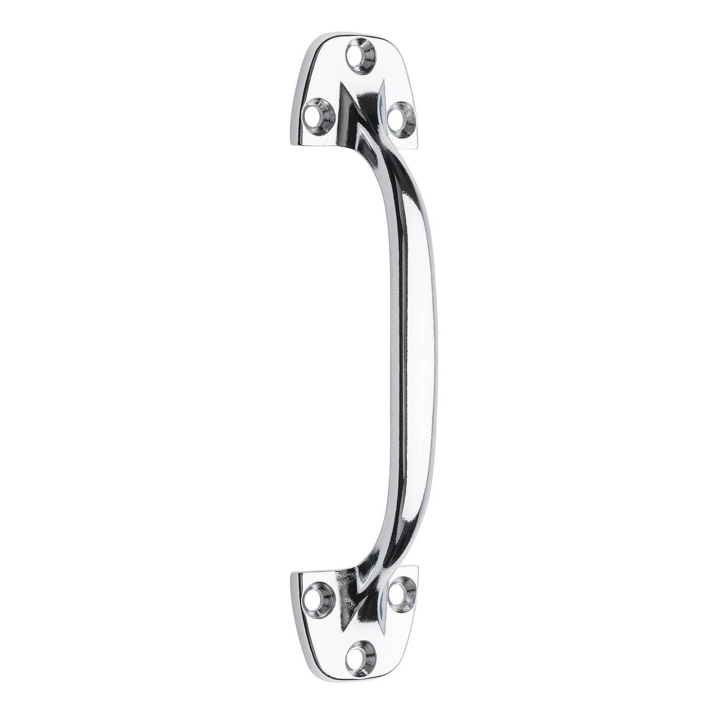 Zenith Chrome Plated Heavy Duty Door Handle 108-135mm, Polished Finish, Zinc Alloy