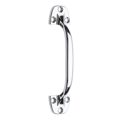 Zenith Chrome Plated Heavy Duty Door Handle 108-135mm, Polished Finish, Zinc Alloy