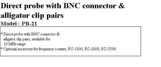 Lutron Direct Probe for FC Meters - Compact, Lightweight, Accurate Measurements