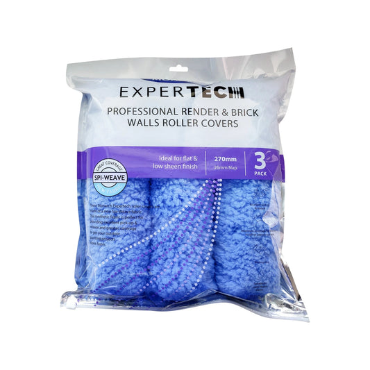 Monarch Expertech 270mm Spi-Weave Roller Cover 3 Pack for Render & Brick Walls