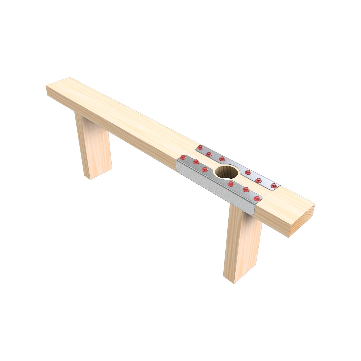 Pryda Frame Fix 230x34x31mm Box of 10 - High Strength, Retrofittable Wall Reinforcement