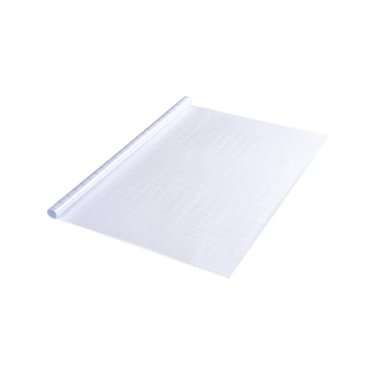 Pillar Frosted Tile Static Window Film 0.9m x 2m - Decorative, Easy Install, Privacy