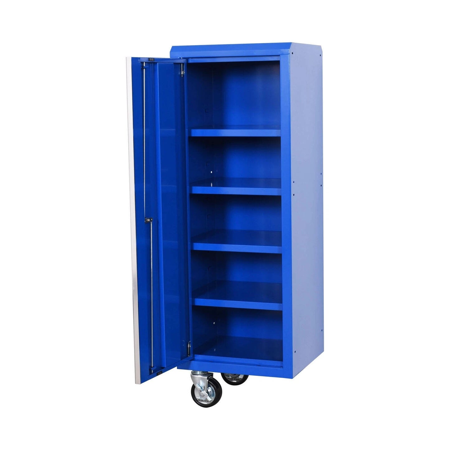 Kincrome BLUESTEEL 4 Shelf Side Locker, Heavy Duty Steel, Adjustable Shelves, UV Coated