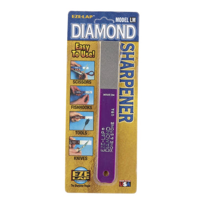 Eze Lap Diamond Hone Sharpener, USA Made, Compact, Durable, Versatile for Tools & Blades