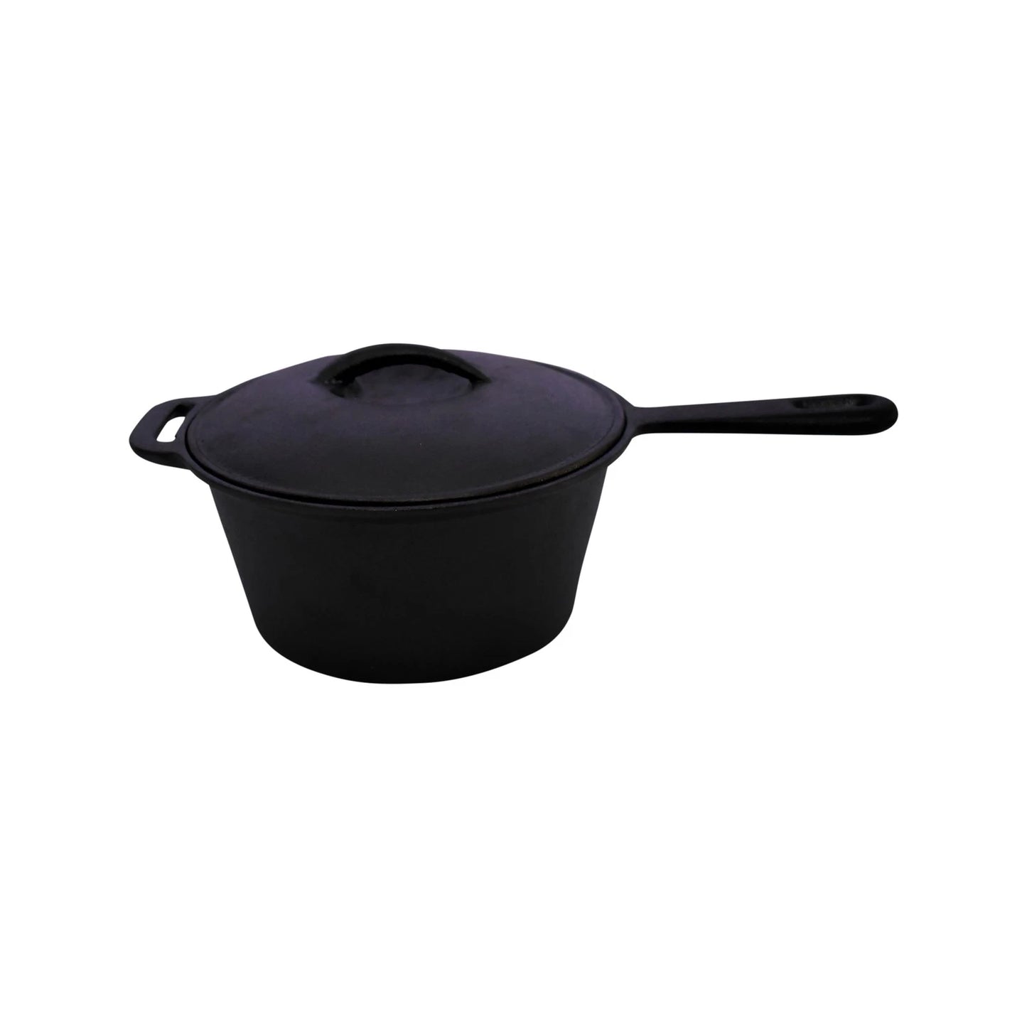 Jumbuck 1L Cast Iron Saucepan - Versatile, Durable, Indoor & Outdoor Cooking