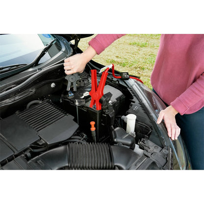 Ozito 3m 220A Jumper Leads with Surge Protection for SUVs & Petrol Engines