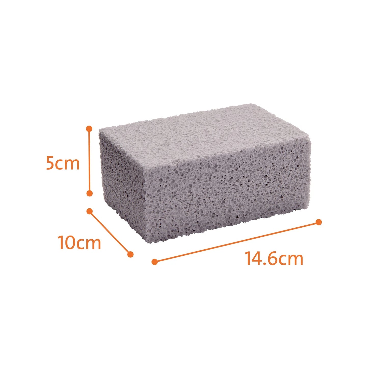 Jumbuck Grill Cleaning Block - Odourless, Non-Toxic, Eco-Friendly BBQ Cleaner