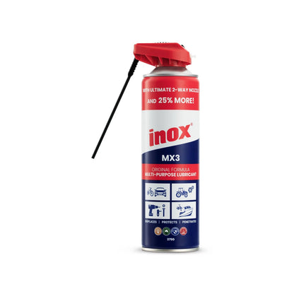 Inox 375g Aerosol Lubricant with 2-Way Straw - Protects, Penetrates, Lubricates